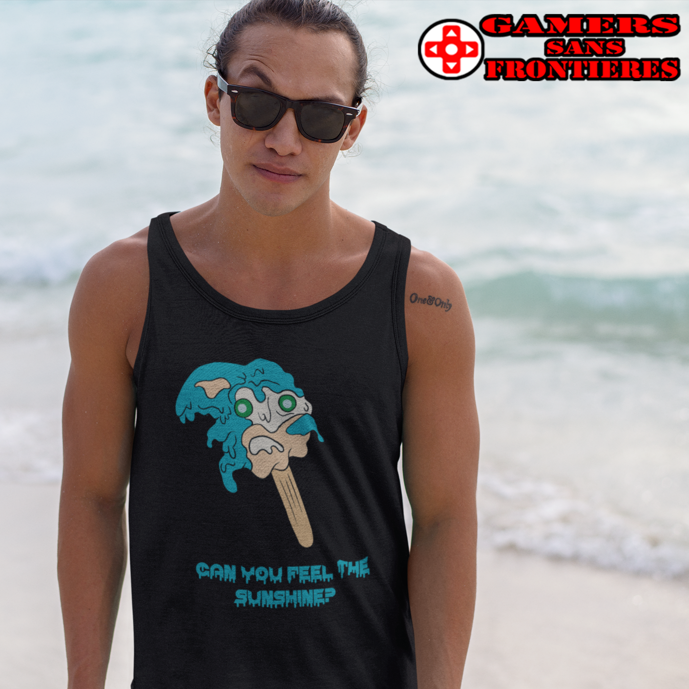 Men's Tank - Melting Sonic