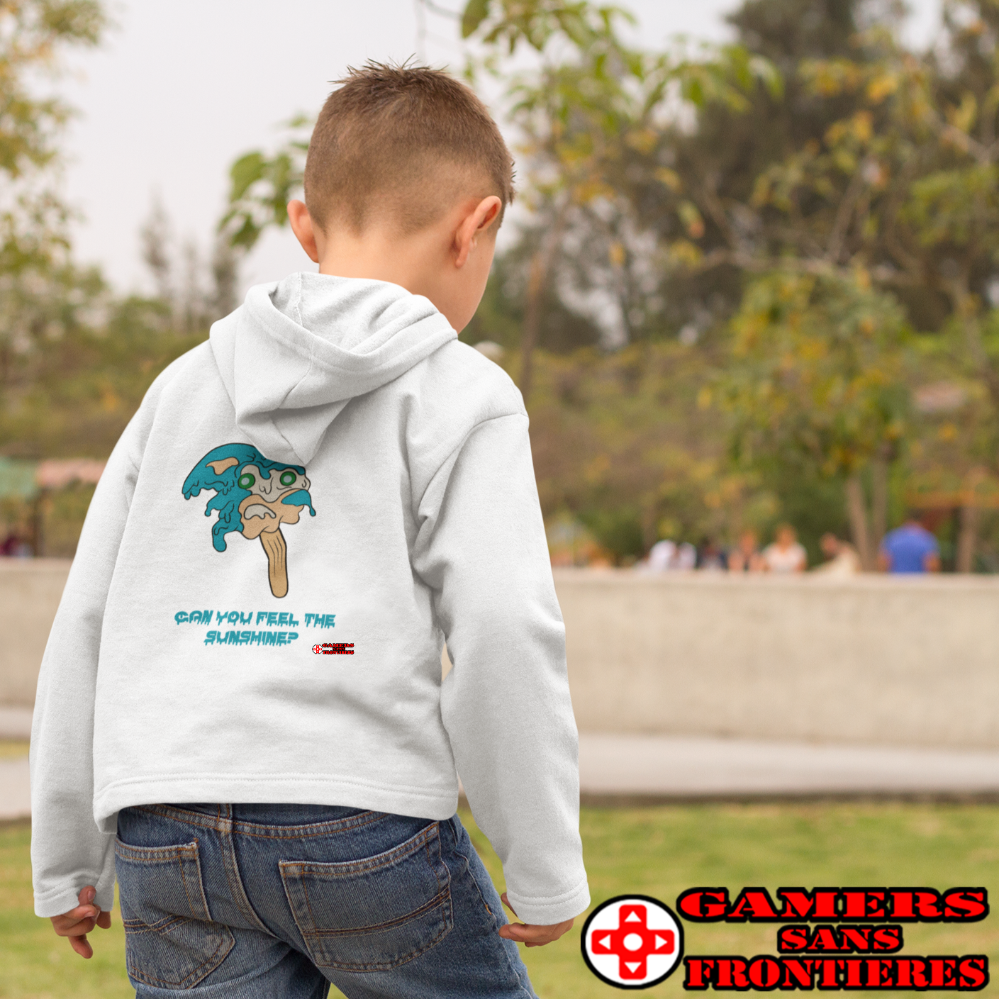 Kids' Hoodie - Melting Sonic