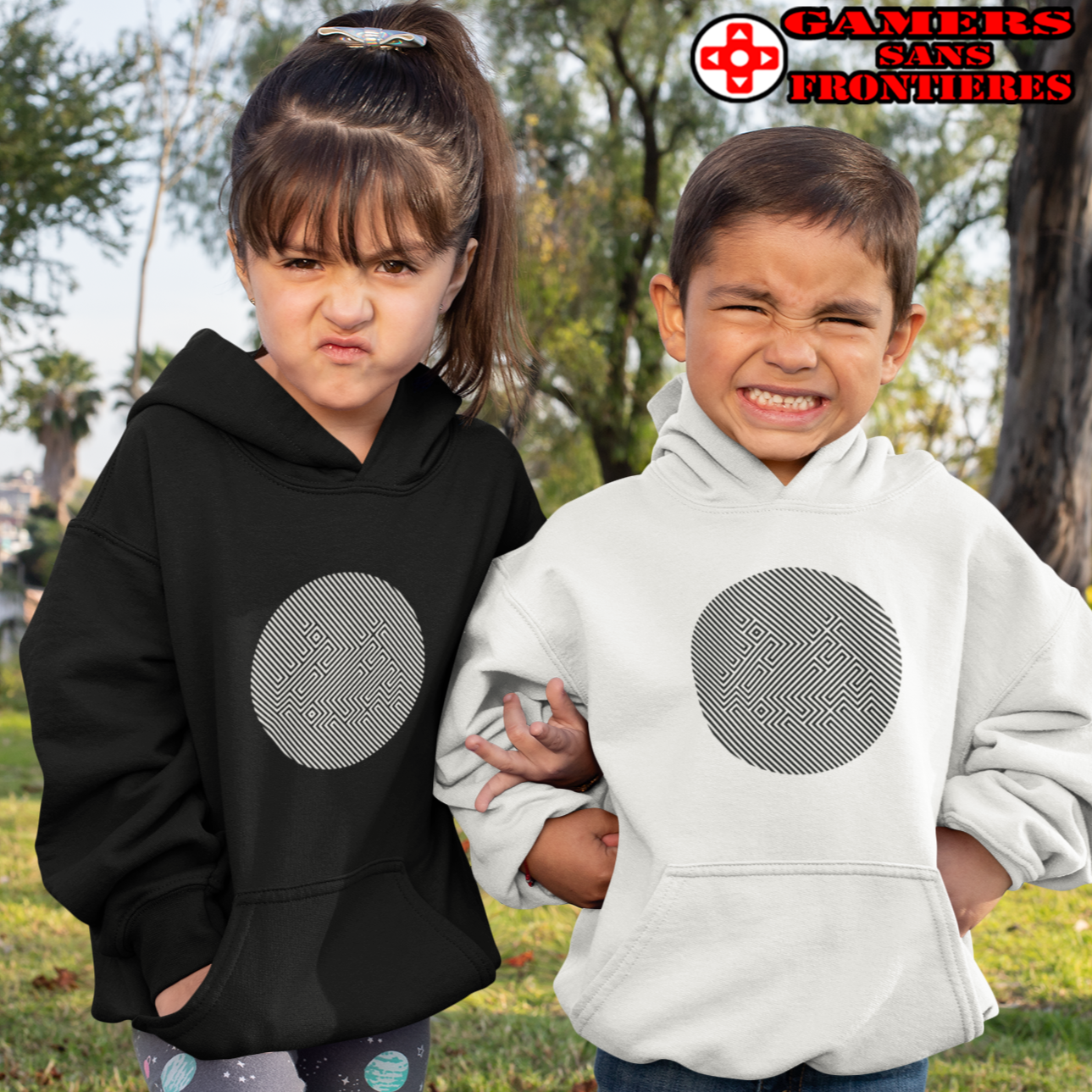 Kids' Hoodie - Invader Stealth