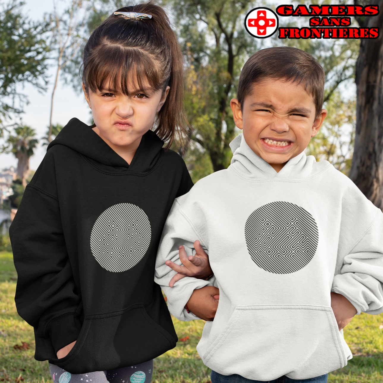 Kids' Hoodie - Invader Stealth