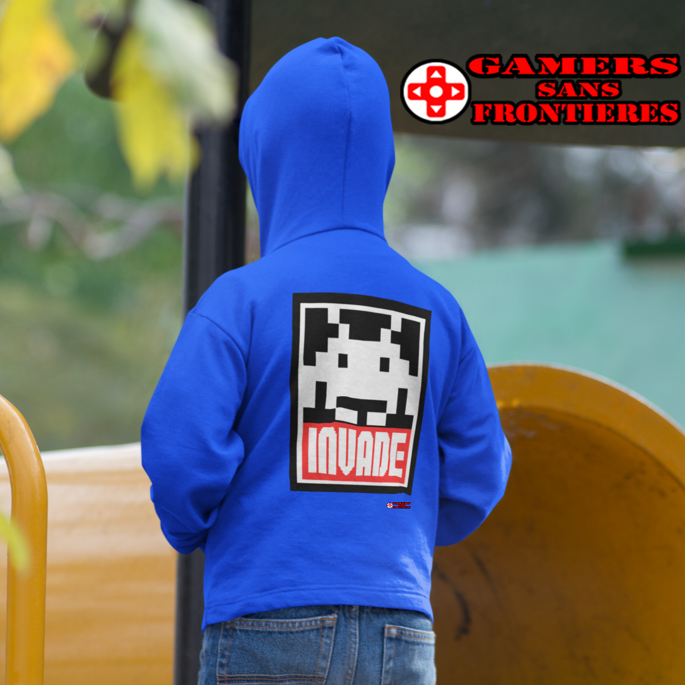 Kids' Hoodie - Invade & Obey