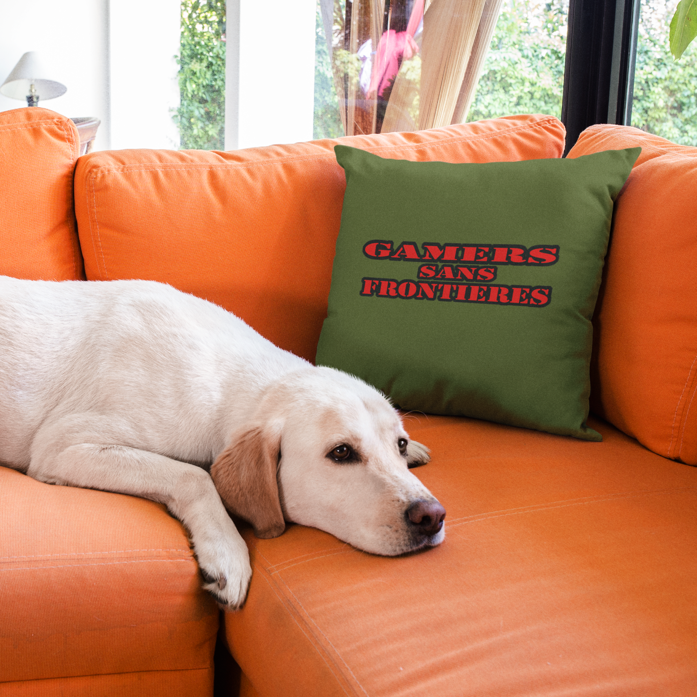 Gamers Sans Frontieres Pillow - GSF Army
