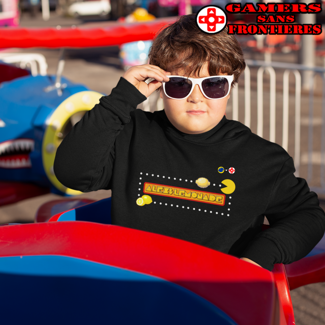 ALS x GSF Kids' Hoodie - Lemon Pills