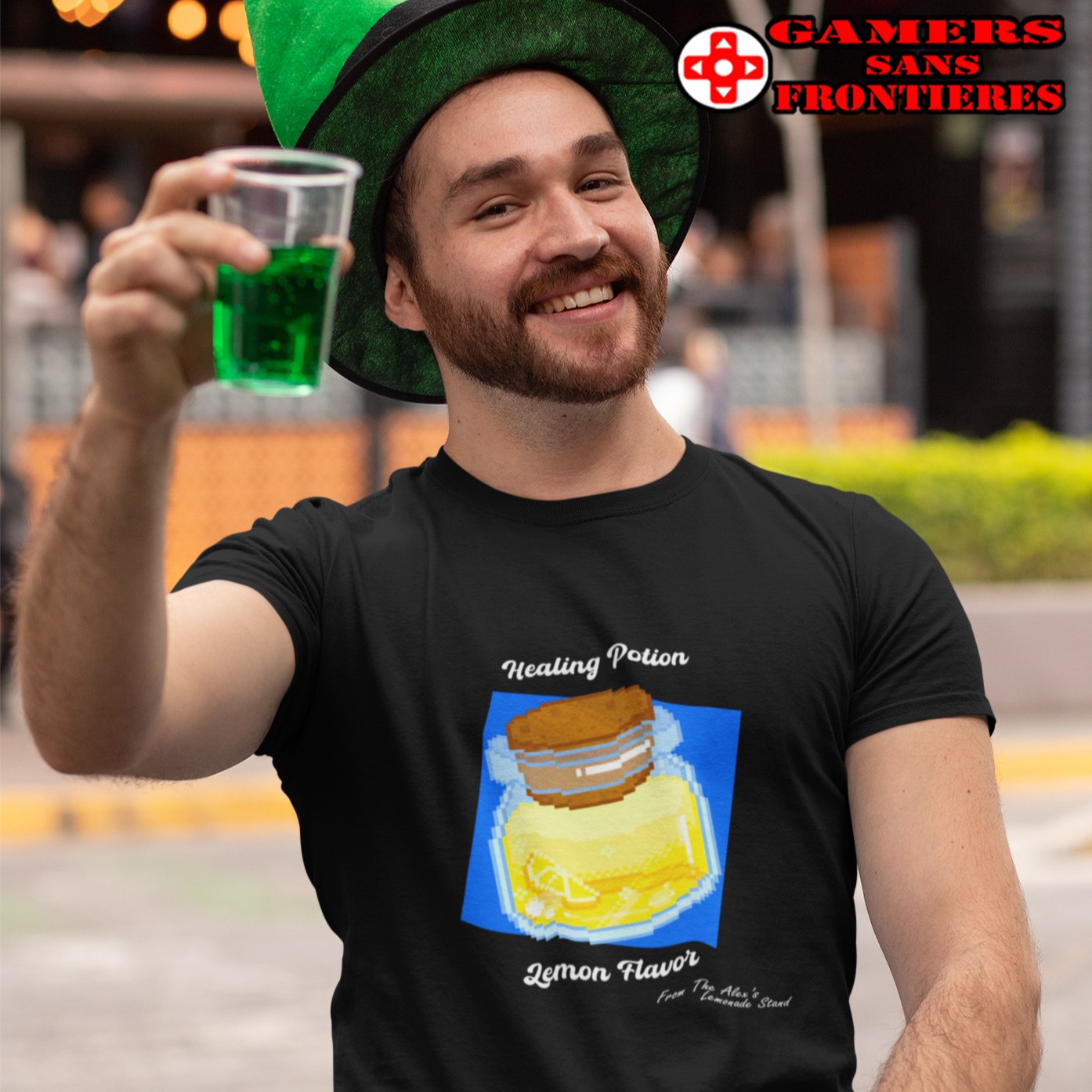 ALS x GSF Men's Tee - Lemon Healing Potion