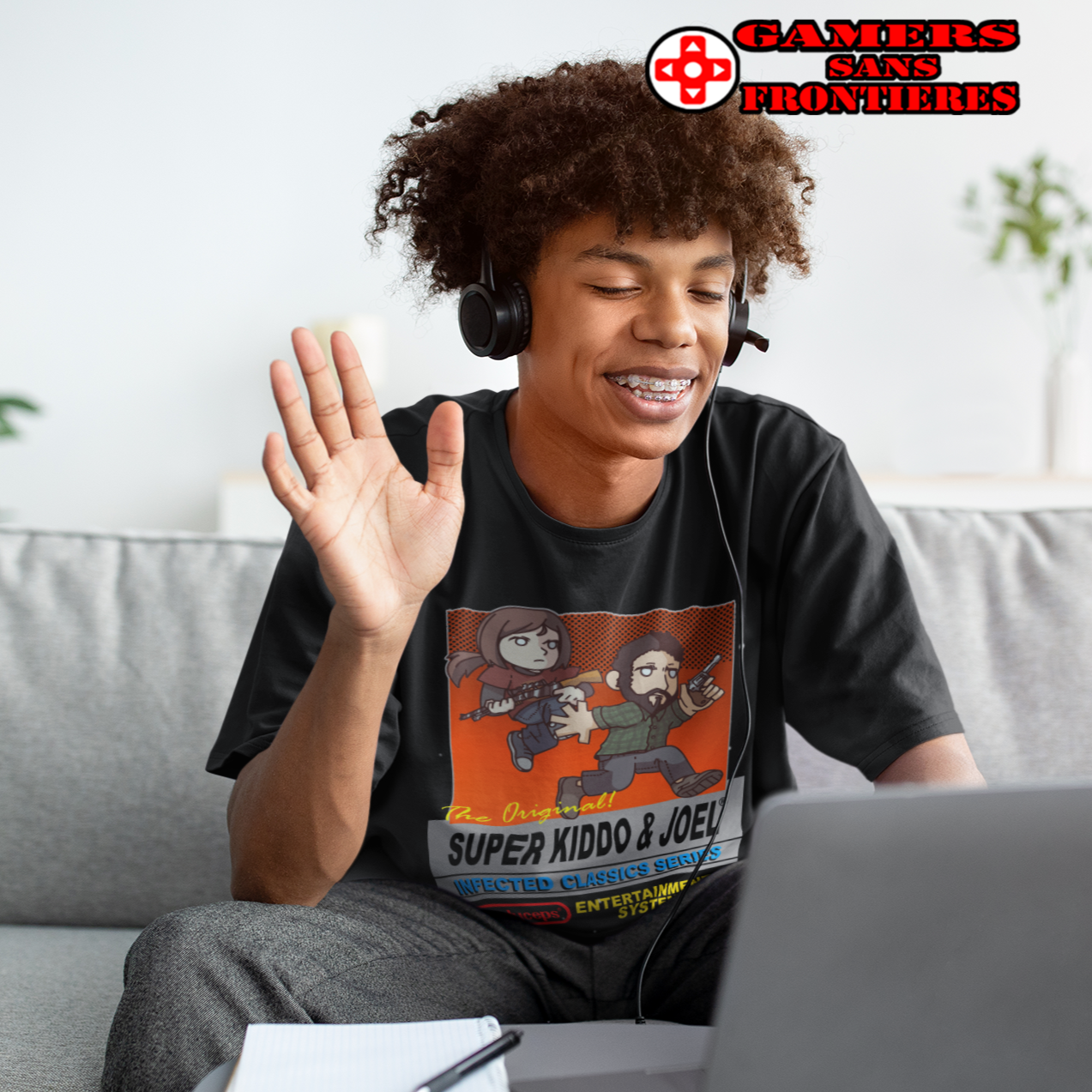 The Last of Us Men's Tee - Super Kiddo & Joel