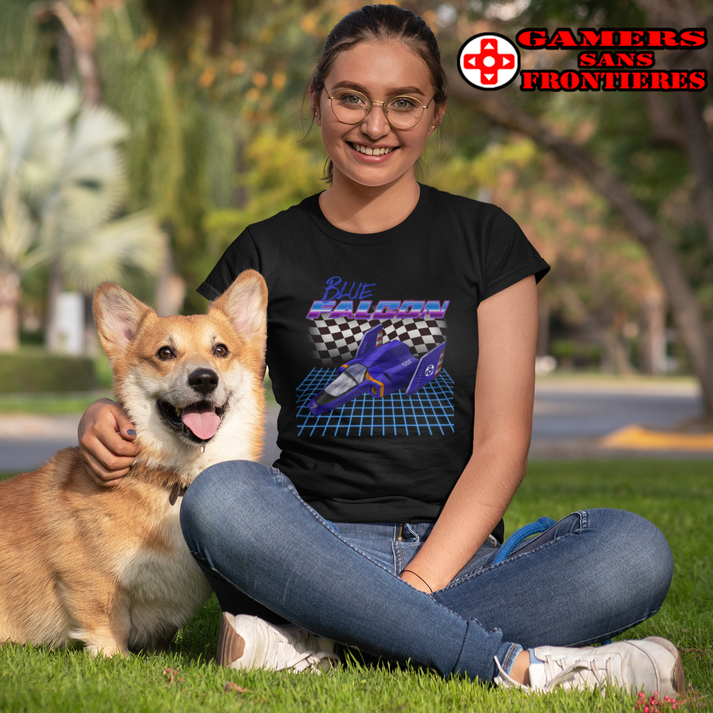 Women's Tee - Blue Falcon