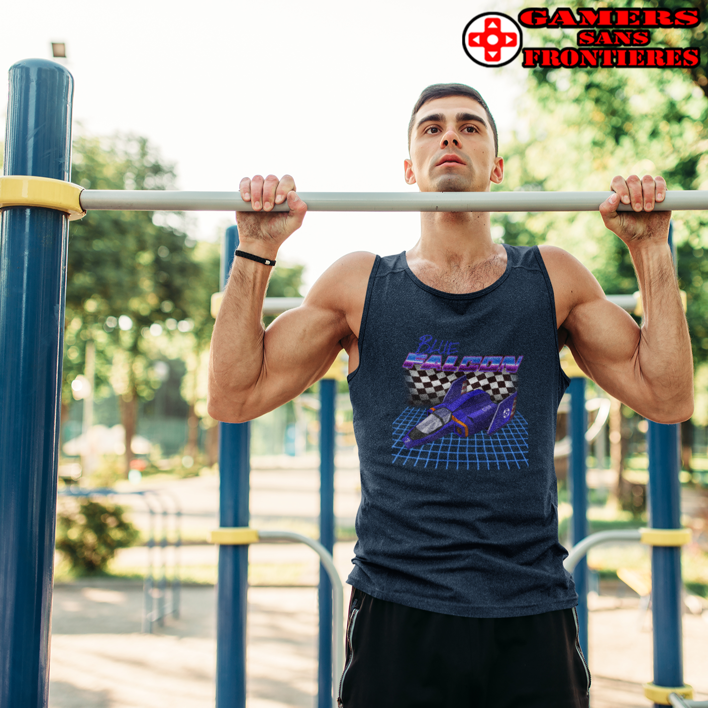 Men's Tank - Blue Falcon