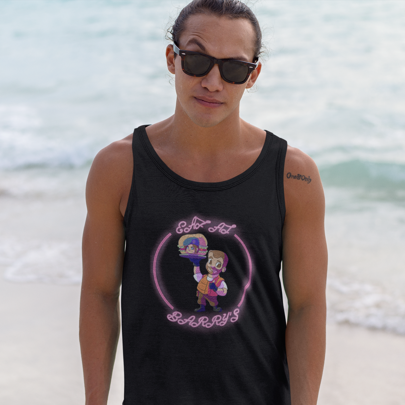 Black Resident Evil Tank T Shirt Gaming Fashion