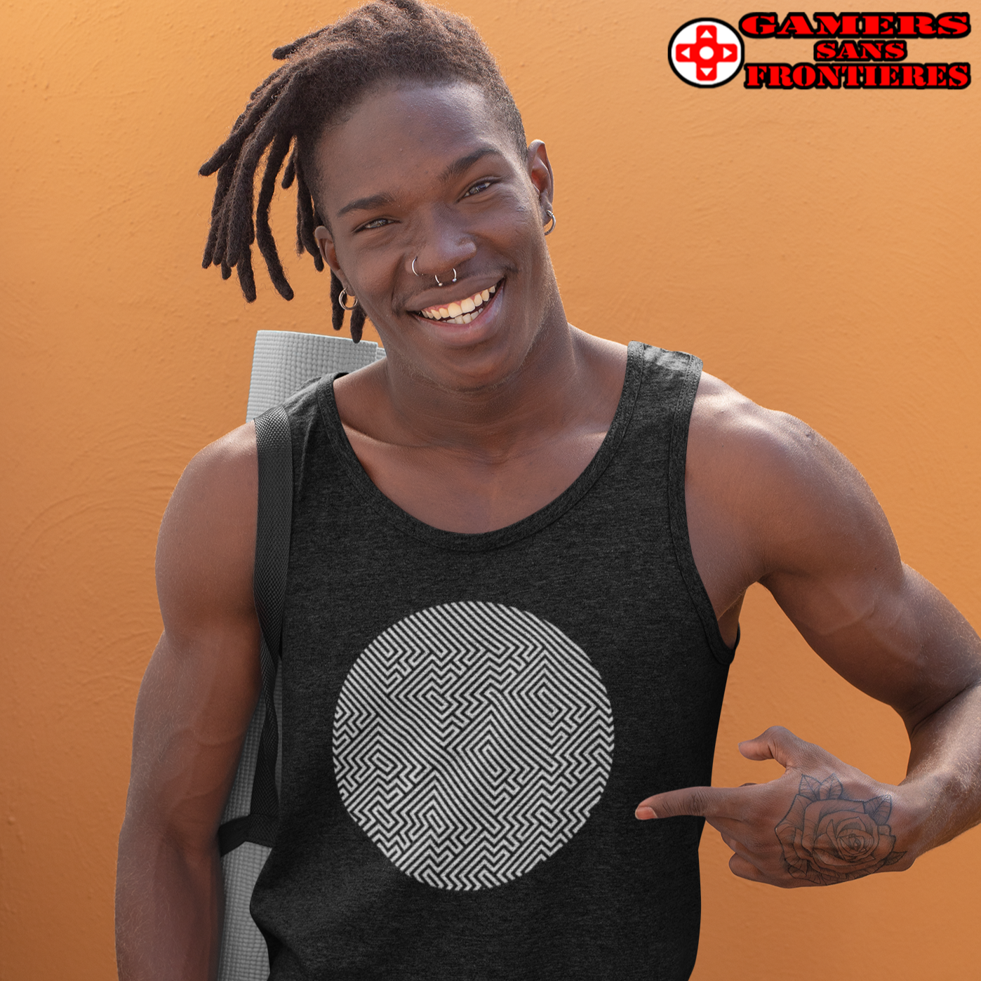 Men's Tank - Tetris Stealth