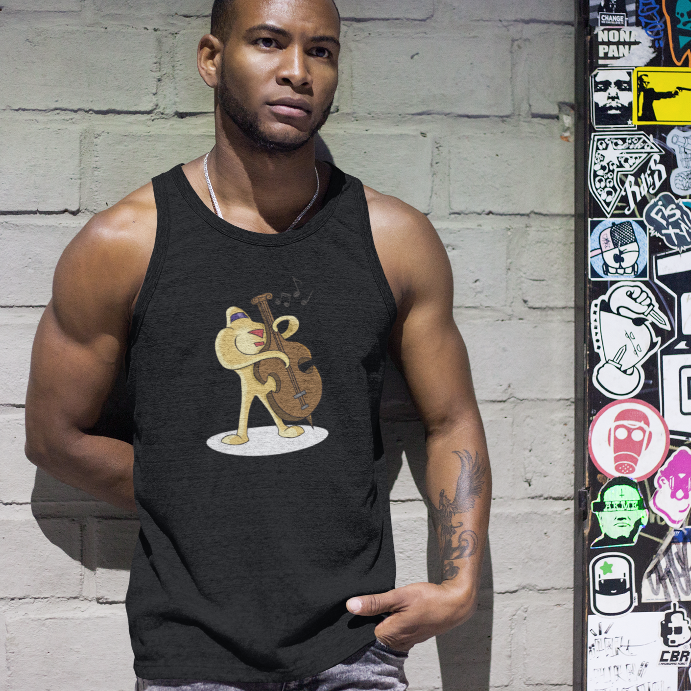 Men's Tank - Jazz Starman
