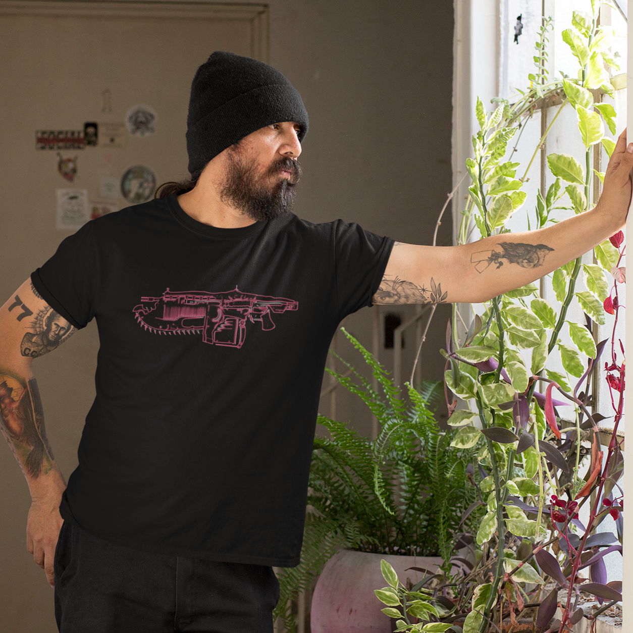 Gears Of War  Men's  Tee - Neon Lancer