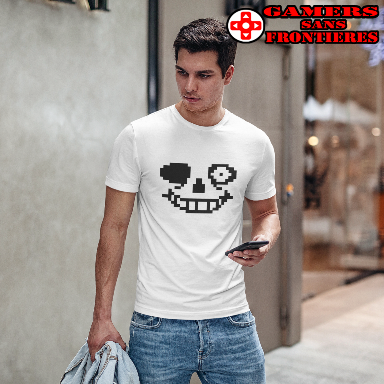 Undertale Men's Tee - Sans Mercy
