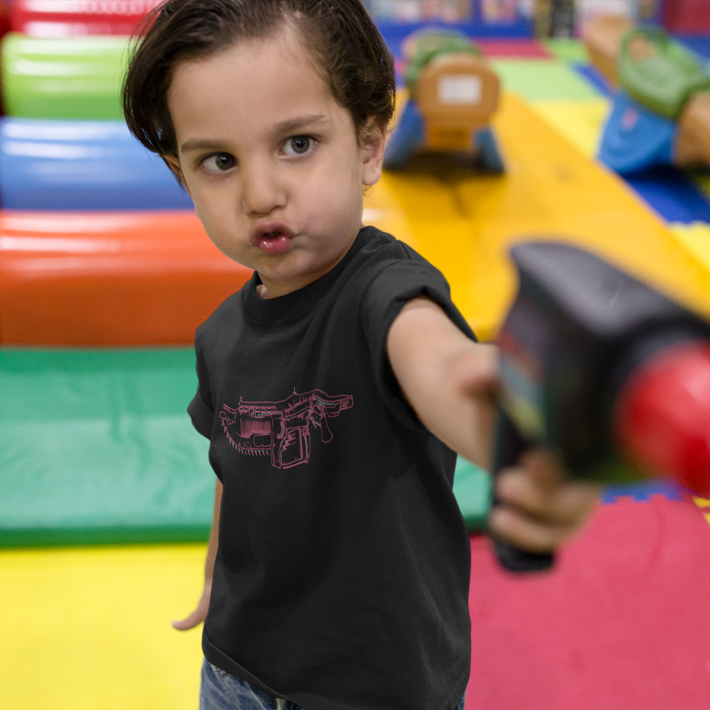 Kids' Tee - Neon Lancer