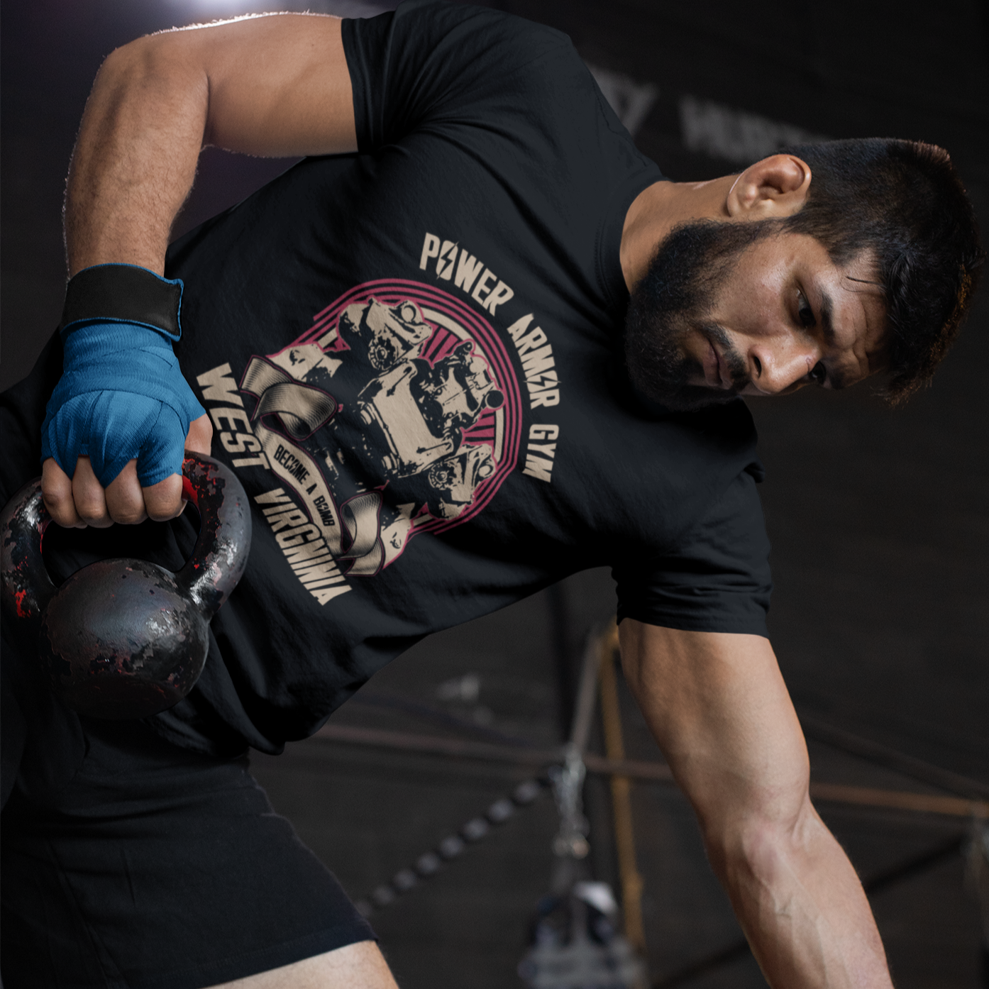 Fallout Men's Tee - Power Armor Gym