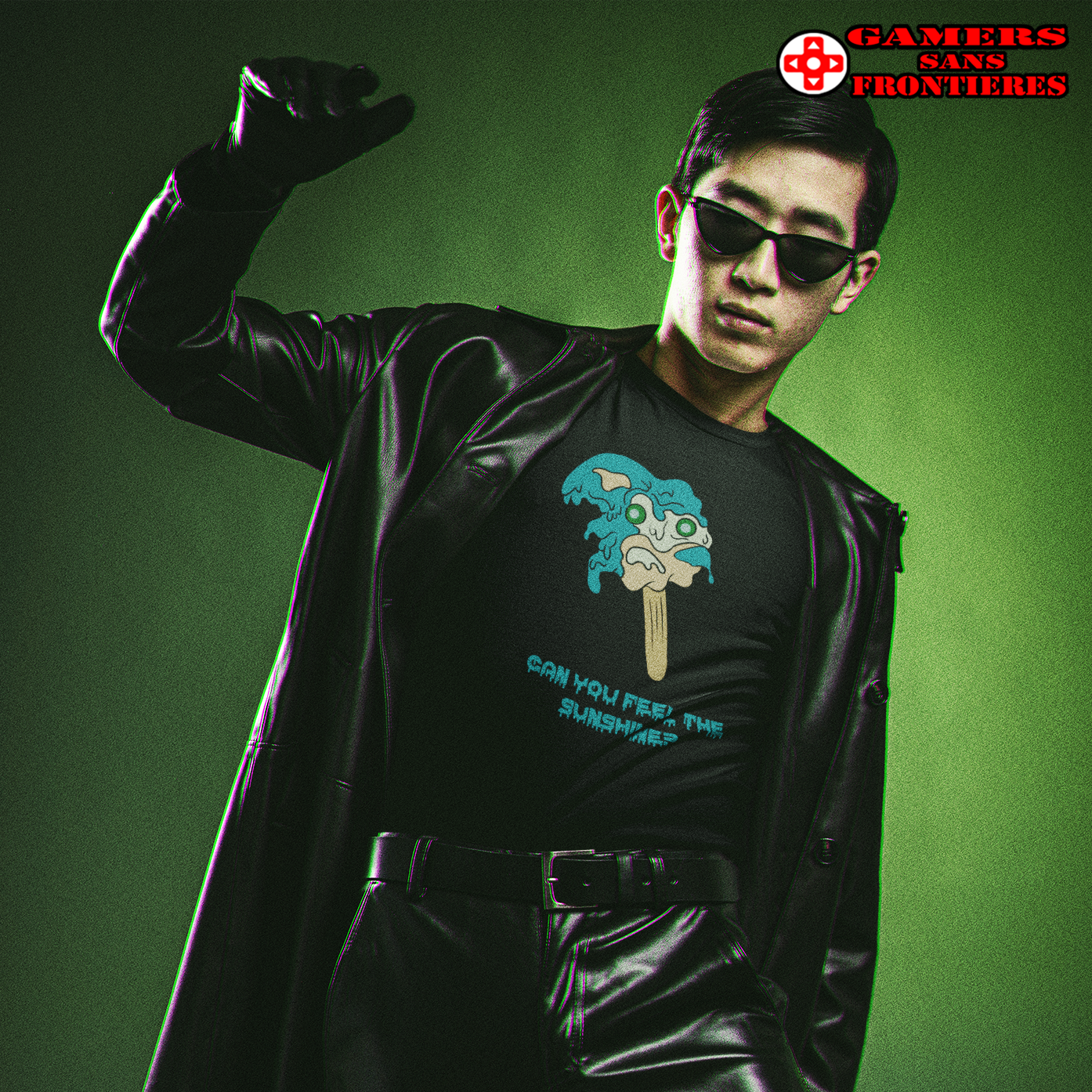 Sonic Men's Tee - Melting Sonic