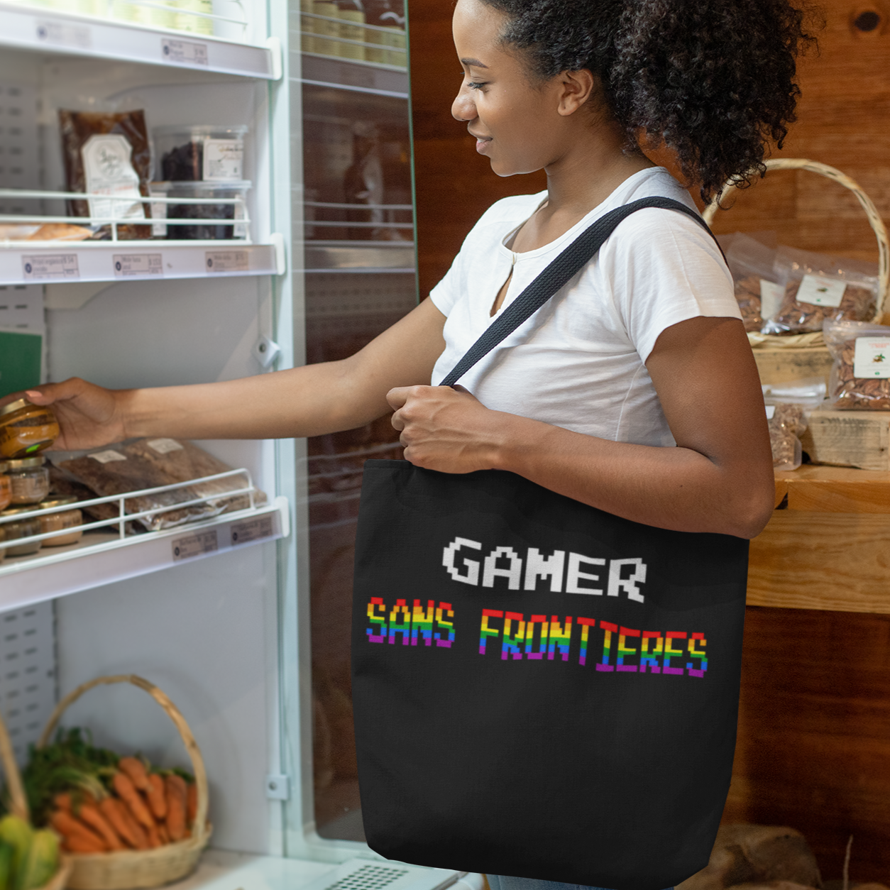 Gamers Sans Frontieres Tote Bag - LGTB+GSF