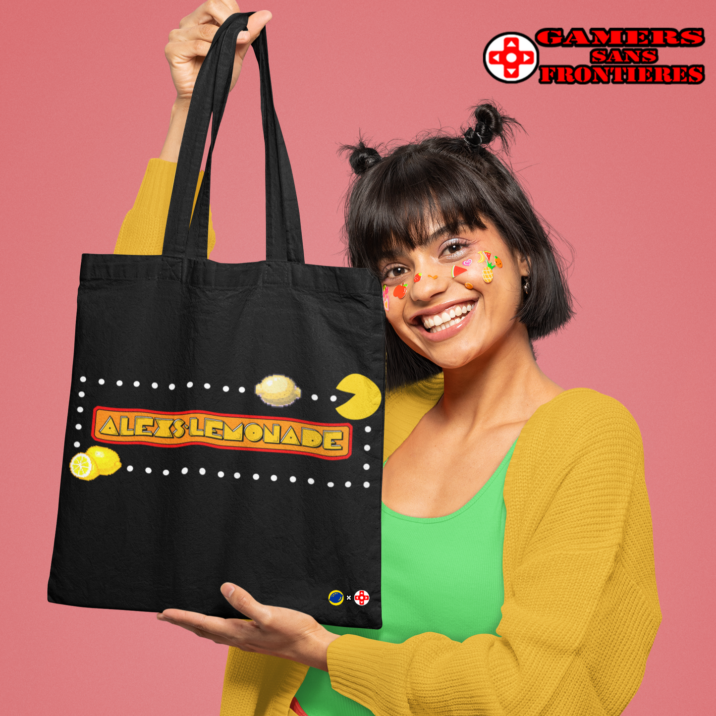 ALS x GSF Tote Bag - Lemon Pills