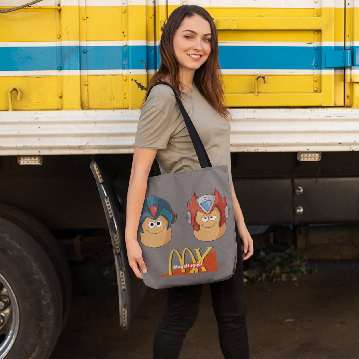 Mega Man Tote Bag Gaming Merch