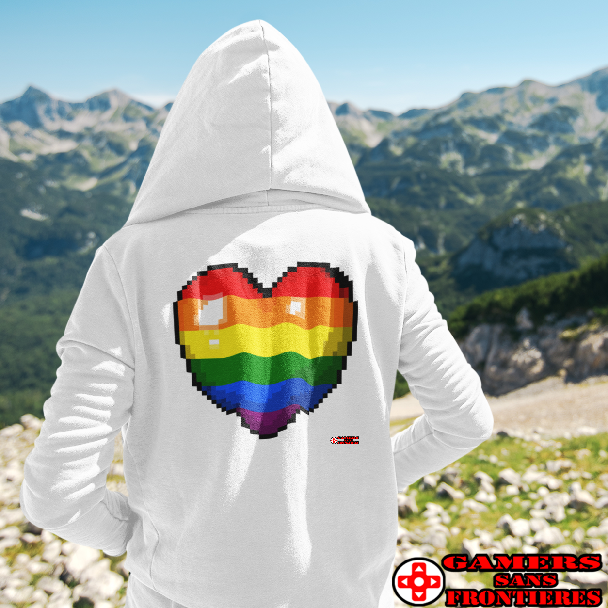 Unisex Hoodie - Extra Colorful Life