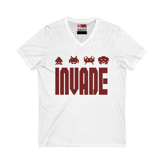 Space Invaders Men's V Tee - Invasion
