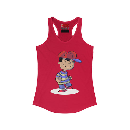 Women's Racerback Tank - Ness Brown Dance