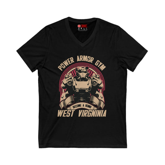 Fallout Men's V Tee - Power Armor Gym