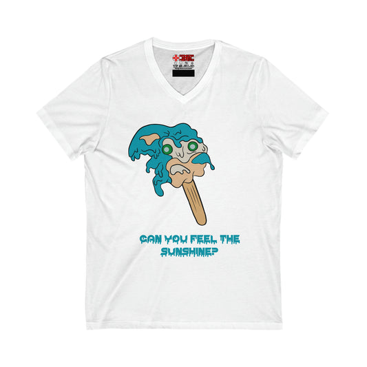 Sonic Men's V Tee - Melting Sonic