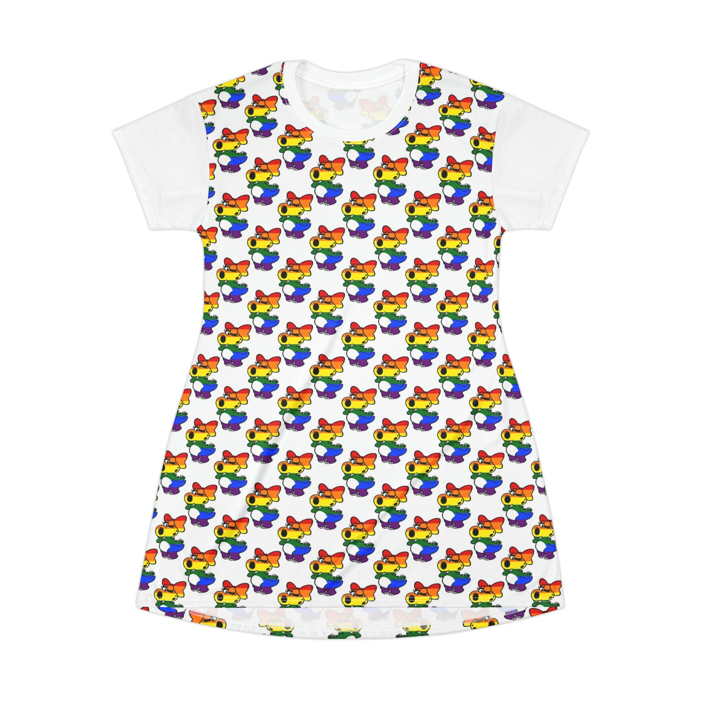 LGTBirdo Pattern Tee Dress