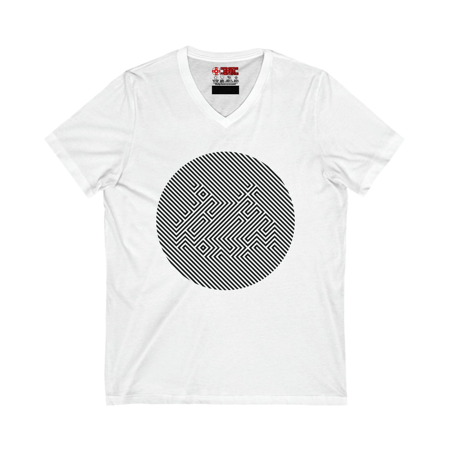 Space Invaders Men's V Tee - Invader Stealth