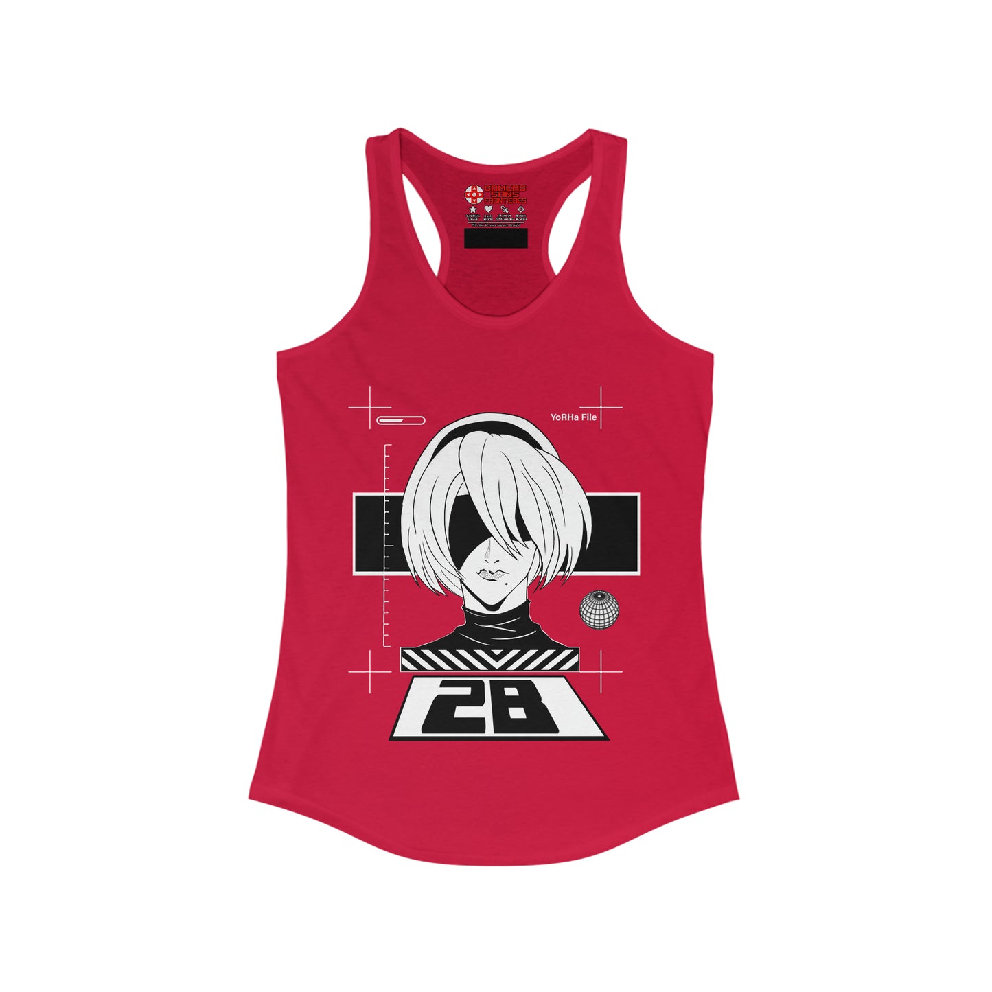 Women's Racerback Tank - 2B file