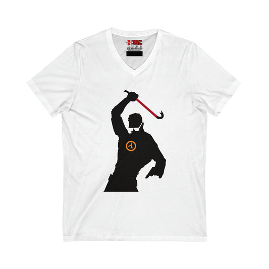 Half-Life Men's V Tee -Freeman