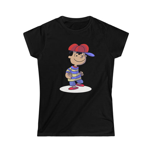 EarthBound Women's Tee - Ness Brown Dance
