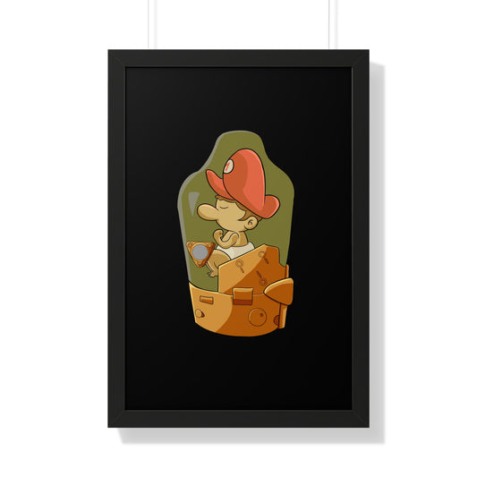 Death Stranding Framed Poster - Baby Stranding