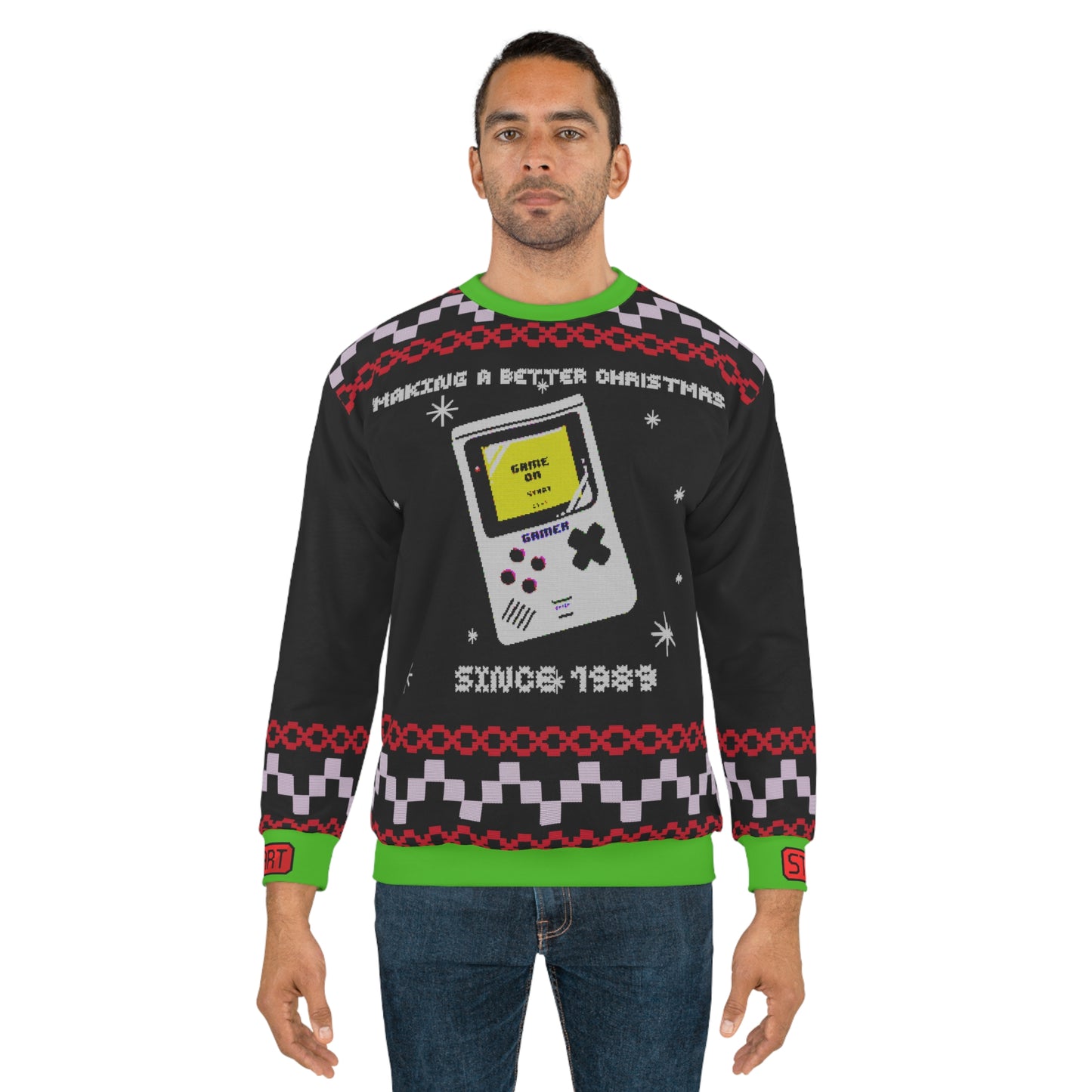 GameBoy Christmas Sweatshirt