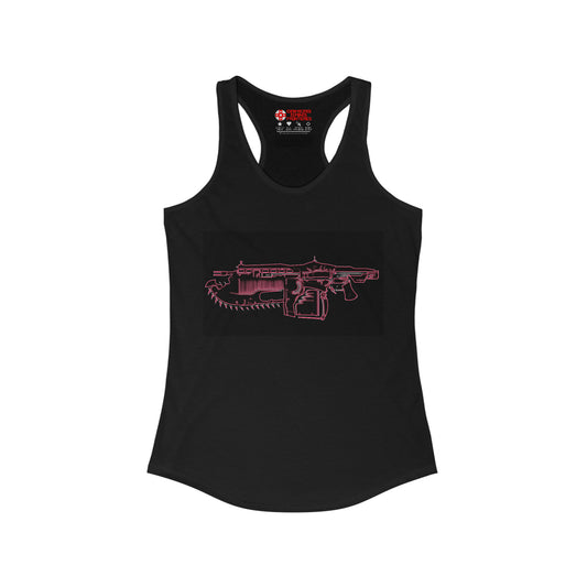Women's Racerback Tank - Neon Lancer