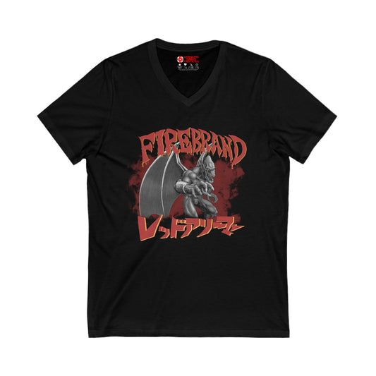 Demon's Crest Men's V Tee – Fireborn