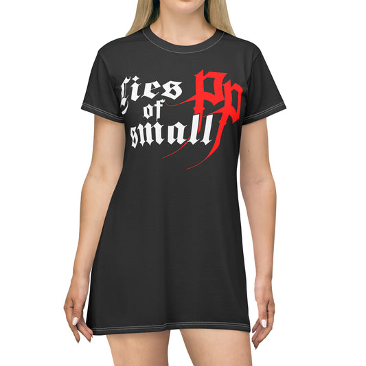 Lies of P Women's Tee Dress - Lies of Small PP