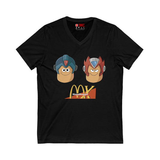Mega Man X Men's V Tee - Mega Nugget X