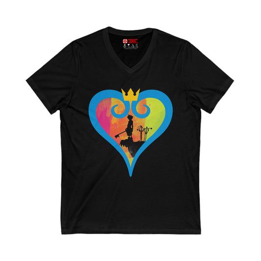 Kingdom Hearts Men's V Tee - From Destiny Islands