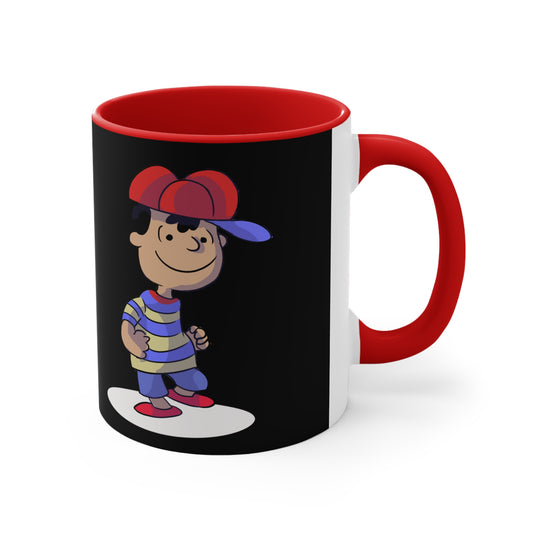 Ness Brown Dance Mug, 11oz