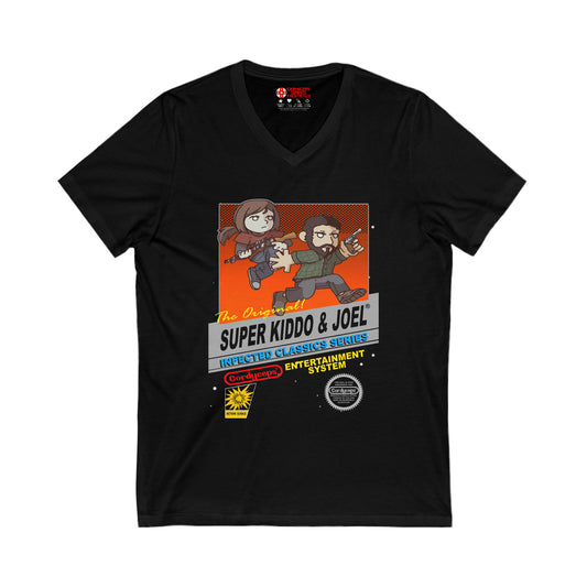 The Last Of Us Men's V Tee - Super Kido & Joel
