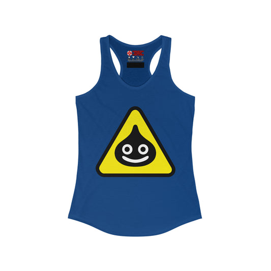 Women's Racerback Tank - Caution Slimery