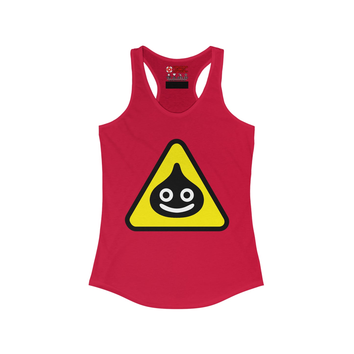 Women's Racerback Tank - Caution Slimery