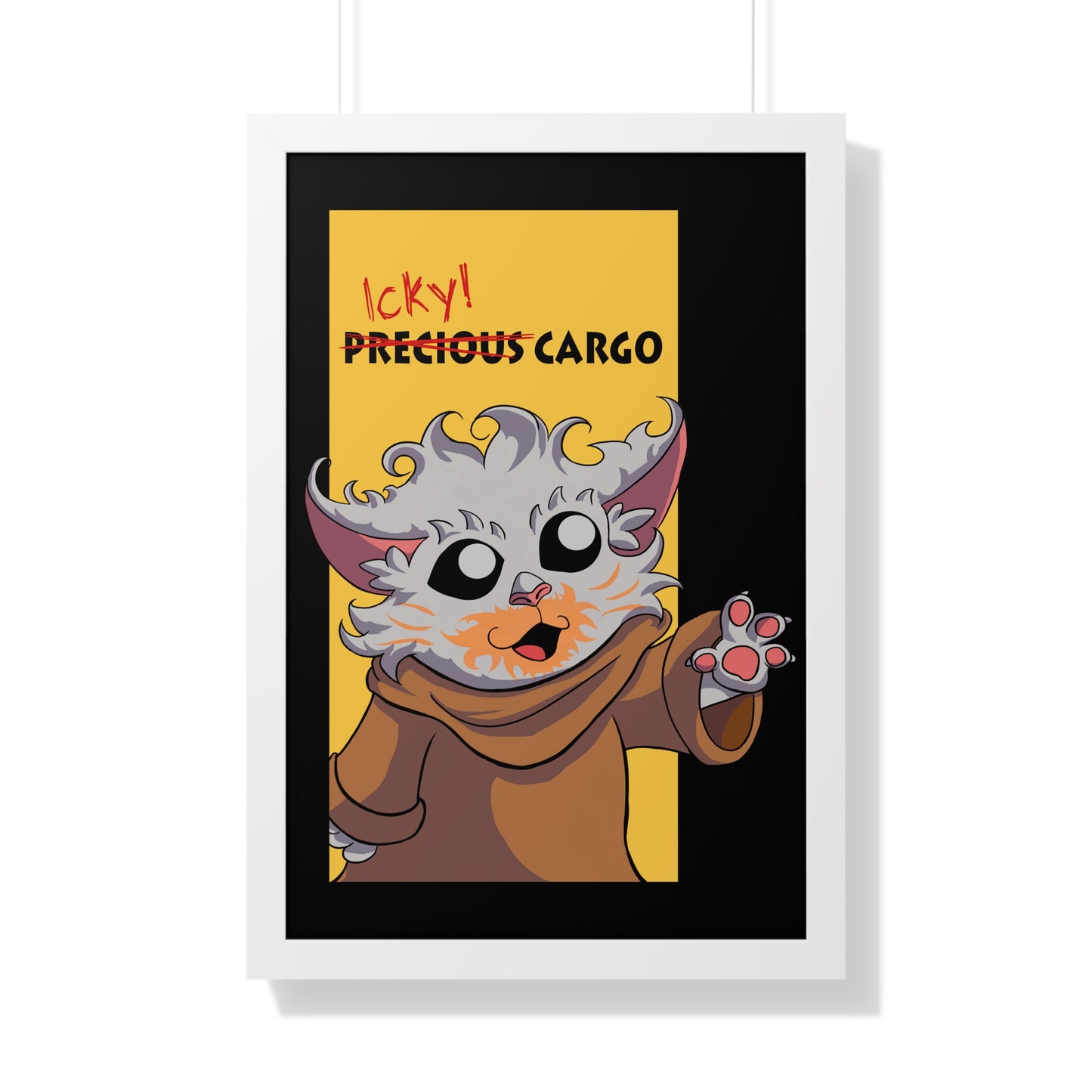 Icky Cargo Framed Poster - Wisp Campaign