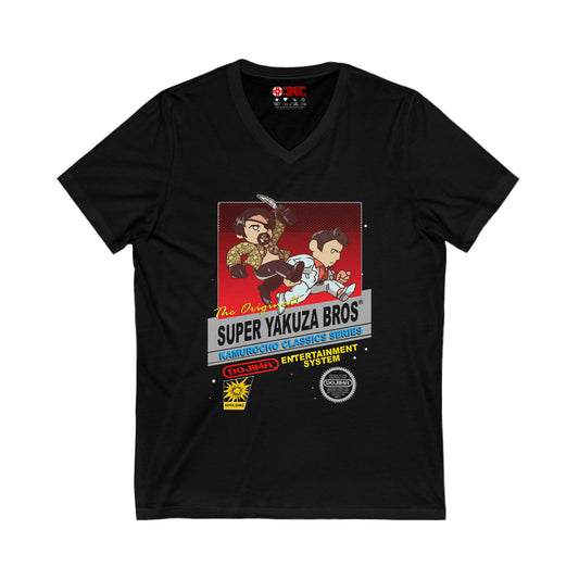 Yakuza Men's V Tee - Super Yakuza Bros