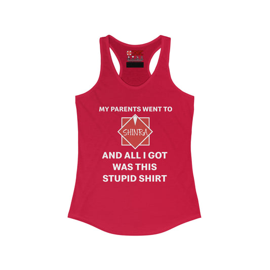 Women's Racerback Tank - S#!tty Shinra Souvenir