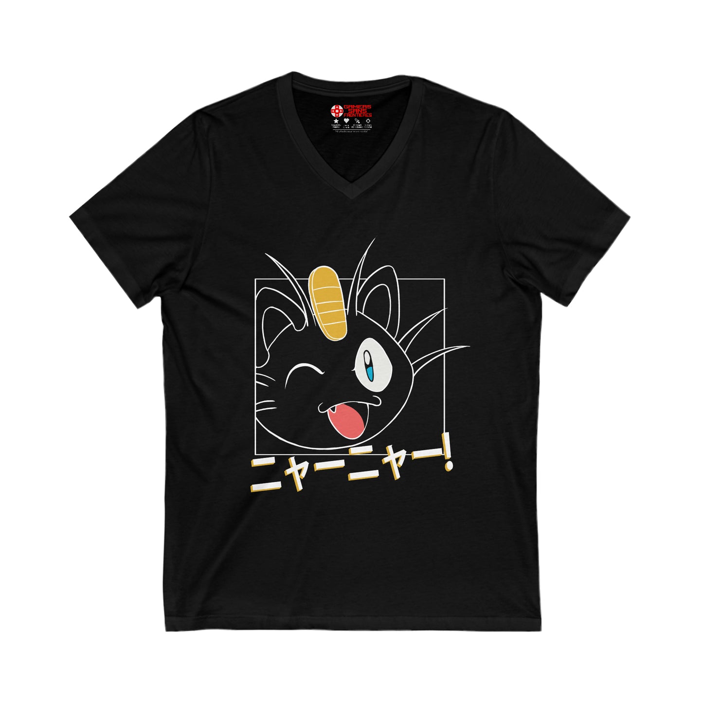 Pokémon Men's V Tee - Meowth