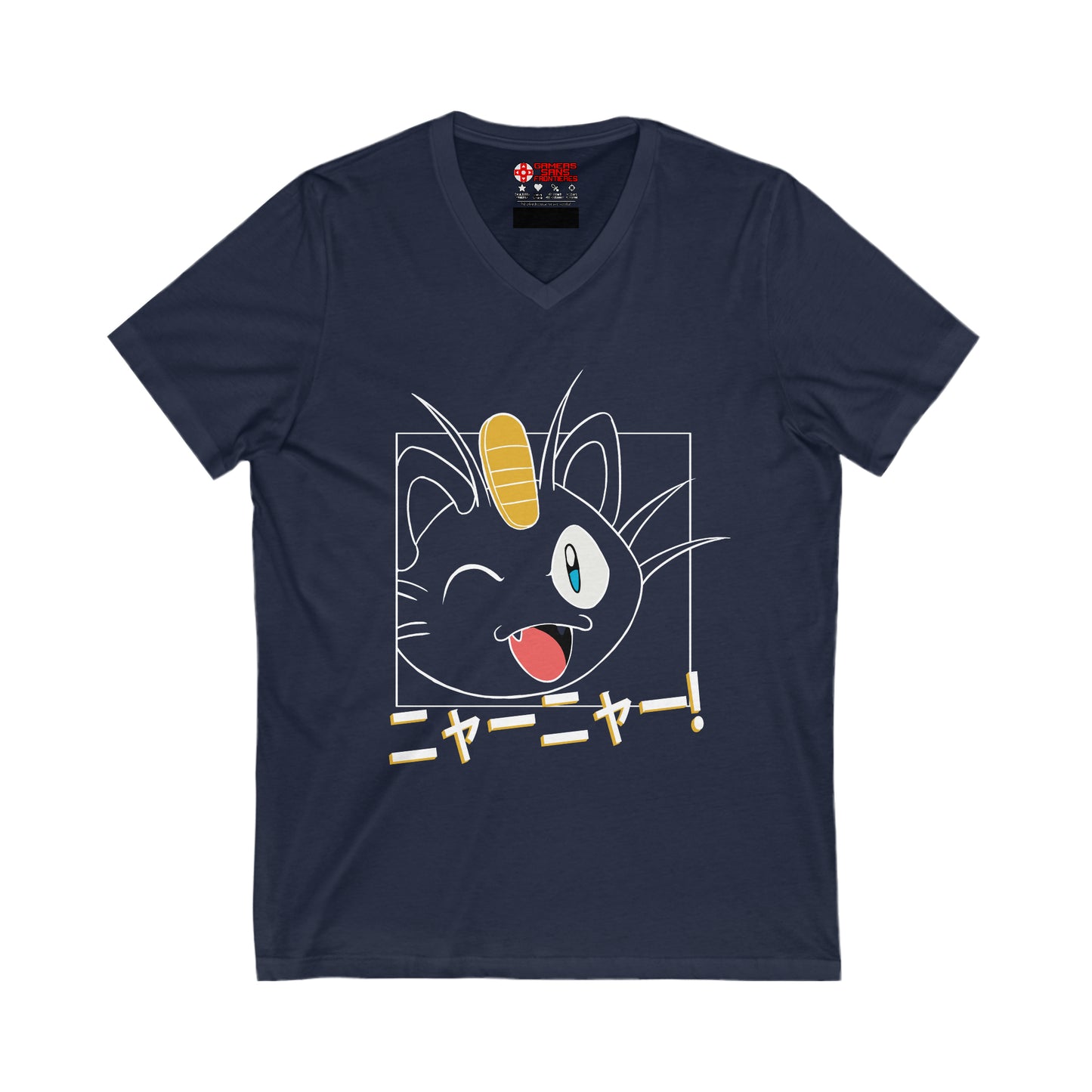 Pokémon Men's V Tee - Meowth