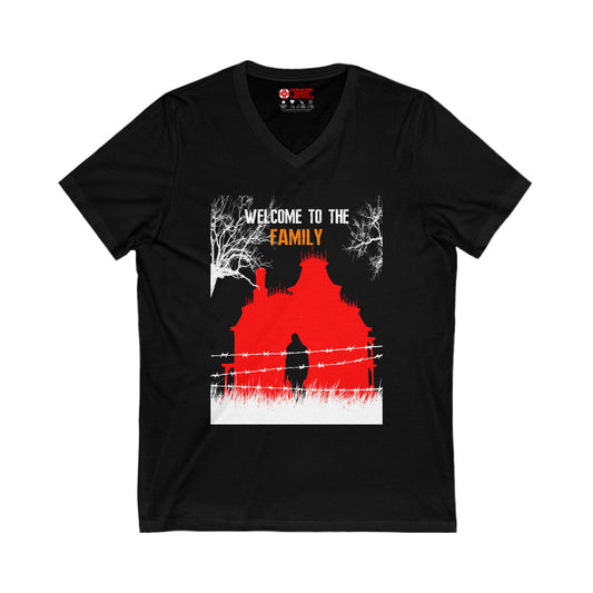 Resident Evil Men's V Tee - Welcome to the Family
