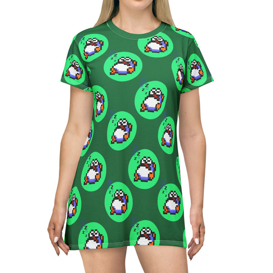 Rip Van Sleeping Pattern Tee Dress